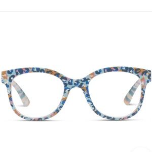 Peepers Multicolor Leopard Print Cat-Eye Reading Glasses